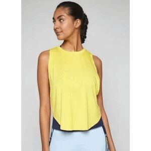 FourLaps NWT Yellow Curve women's Tank top size XXL